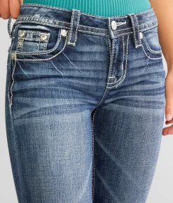 Miss Me Low Rise Boot Stretch Jean K1410 Sale