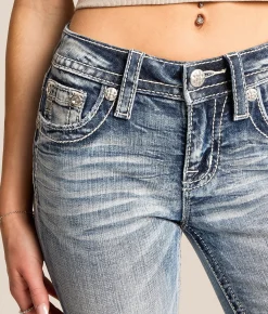 Miss Me Low Rise Boot Stretch Jean L268B Clearance