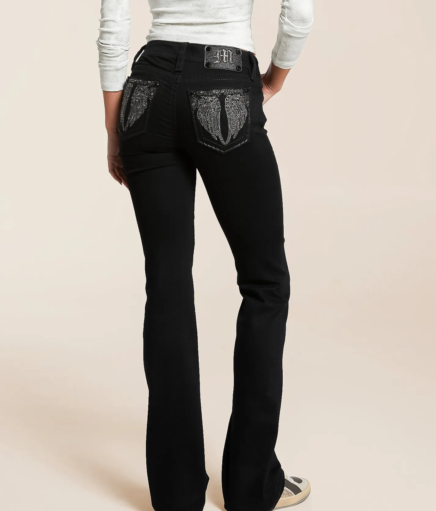 Jeans|Bottoms | Miss Me Low Rise Boot Stretch Jean B01