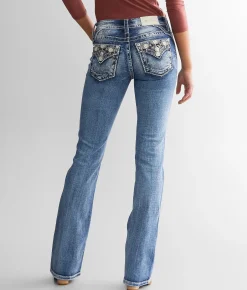 Miss Me Low Rise Boot Stretch Jean M383 Discount