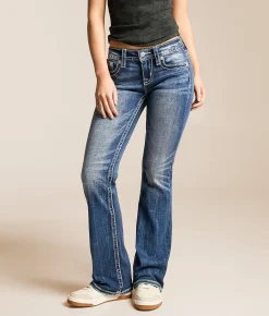 Miss Me Low Rise Boot Stretch Jean K1483 Outlet