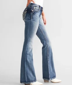 Jeans|Bottoms | Miss Me Low Rise Flare Stretch Jean M772