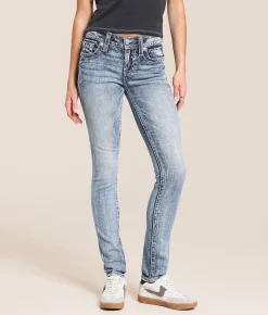 Jeans|Bottoms | Miss Me Low Rise Skinny Stretch Jean M383
