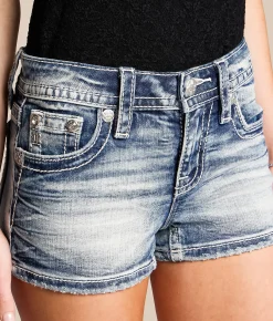 Miss Me Low Rise Stretch Short M1015 New