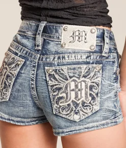 Miss Me Low Rise Stretch Short M383