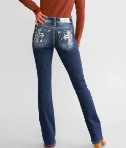 Jeans|Bottoms | Miss Me Low Rise Tailored Boot Stretch Jean K1322