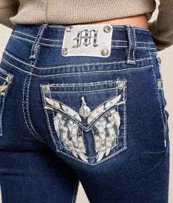Jeans | Miss Me Low Rise Tailored Boot Stretch Jean D1153