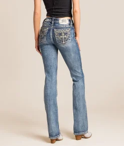 Jeans|Bottoms | Miss Me Low Rise Tailored Boot Stretch Jean M819D