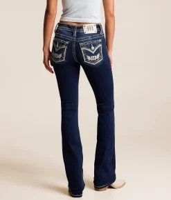 Jeans|Bottoms | Miss Me Low Rise Tailored Boot Stretch Jean D1142