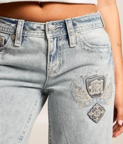 Jeans|Bottoms | Miss Me Low Rise Wide Leg Jean L381
