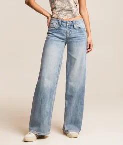 Jeans | Miss Me Low Rise Wide Leg Stretch Jean L383
