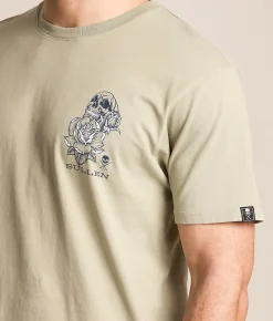 Tops|Graphic T-Shirts | Sullen Loyal T-Shirt Seagrass Green