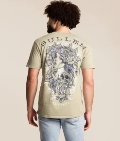 Tops|Graphic T-Shirts | Sullen Loyal T-Shirt Seagrass Green