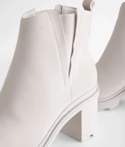 Mia Luanna Lug Ankle Boot Ice Discount