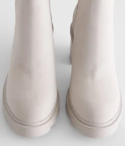 Mia Luanna Lug Ankle Boot Ice Discount
