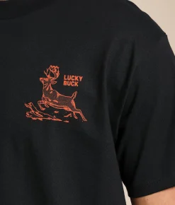 Graphic T-Shirts | Seager Lucky Buck T-Shirt Black