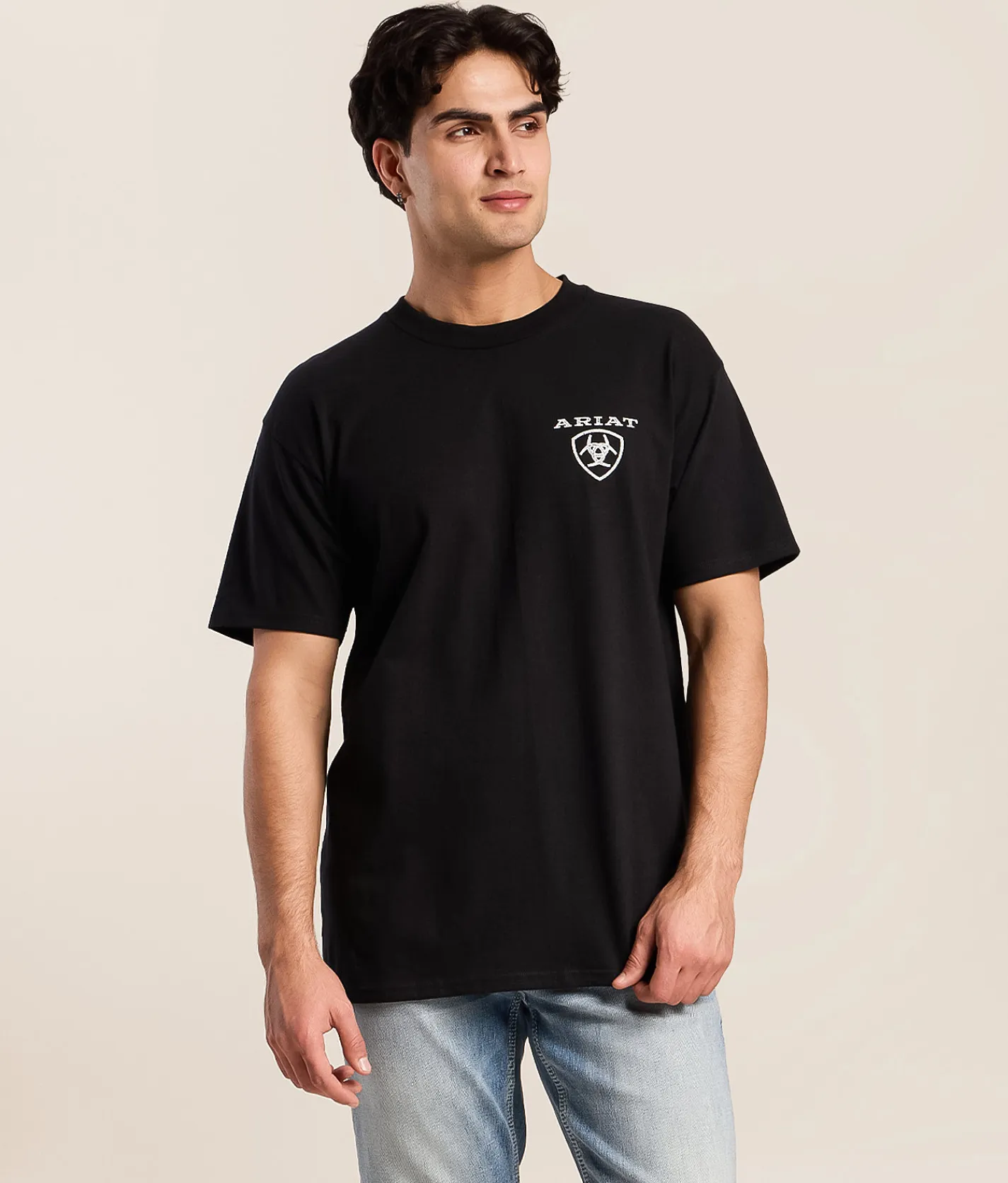 Ariat Lucky Longhorn T-Shirt Black