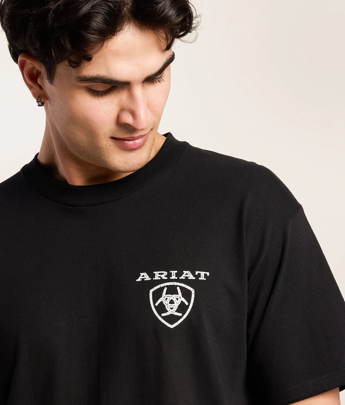 Ariat Lucky Longhorn T-Shirt Black