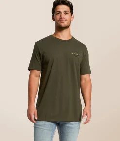 Tops|Graphic T-Shirts | Ariat Lucky Scene T-Shirt Forest Night