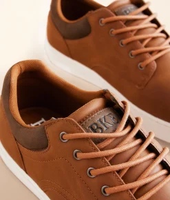 BKE Luke Sneaker Cognac Discount