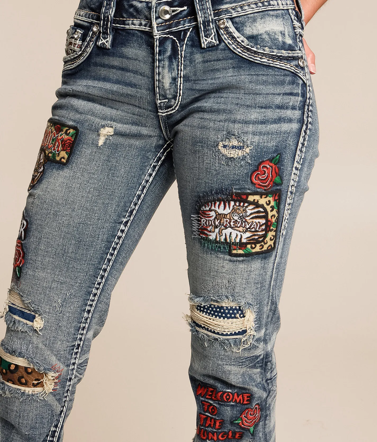Jeans|Bottoms | Rock Revival Lula Low Rise Boot Stretch Jean Lula B200