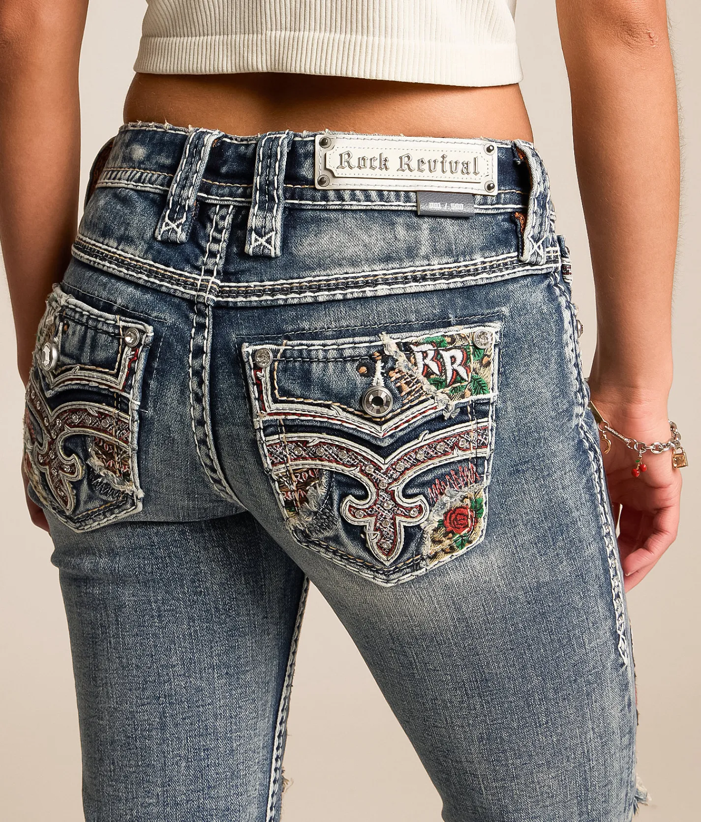 Jeans|Bottoms | Rock Revival Lula Low Rise Boot Stretch Jean Lula B200