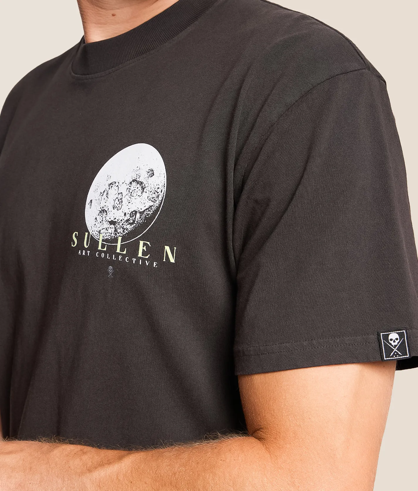 Tops|Graphic T-Shirts | Sullen Lunar Cruisin' T-Shirt Lamp Black