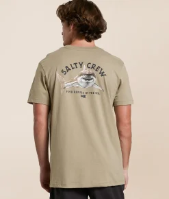 Salty Crew Lurking T-Shirt Twig Best