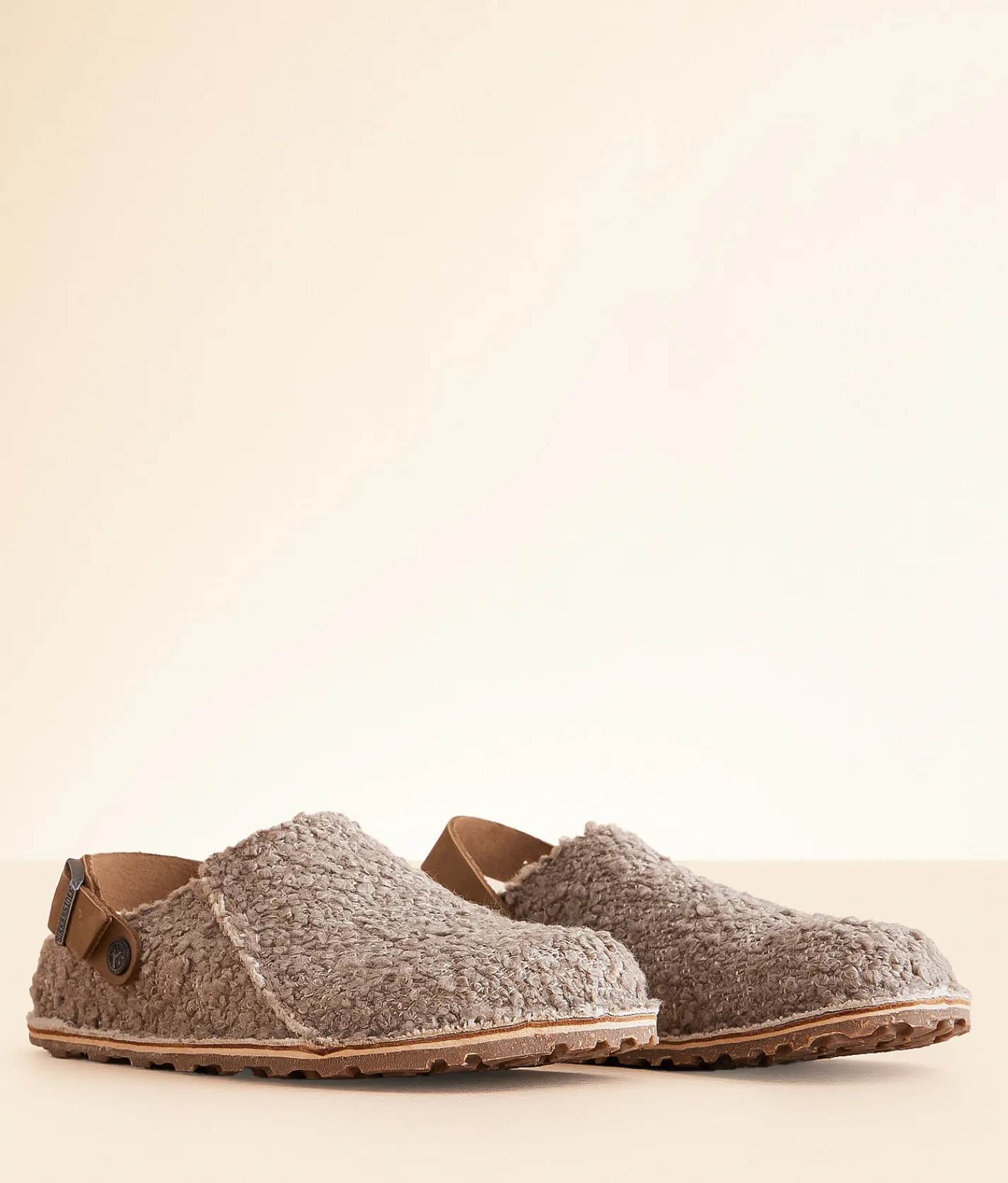 Shoes|Activewear | Birkenstock® Lutry Boucle Clog Eggshell