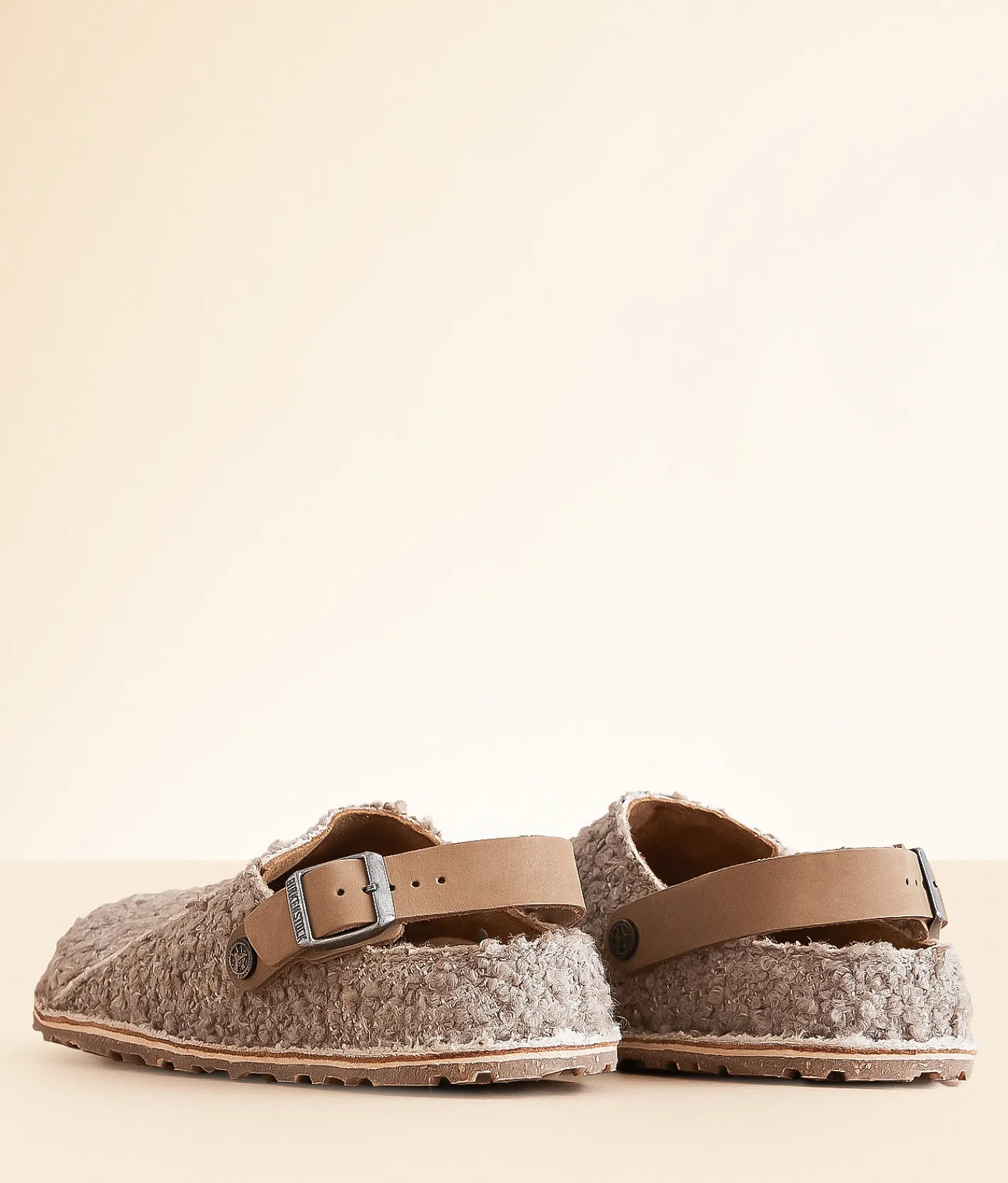 Shoes|Activewear | Birkenstock® Lutry Boucle Clog Eggshell