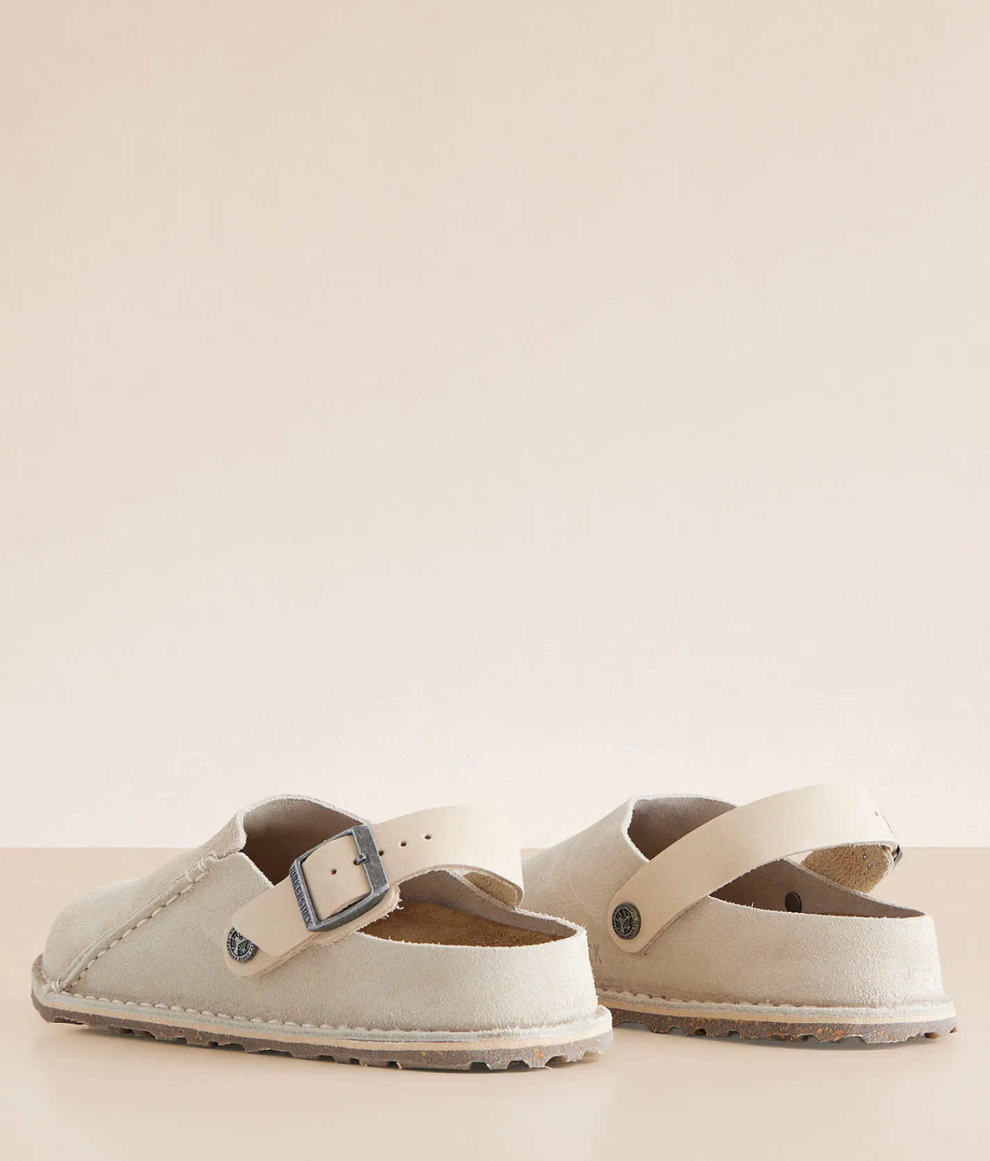 Birkenstock® Lutry 365 Suede Clog Eggshell Best