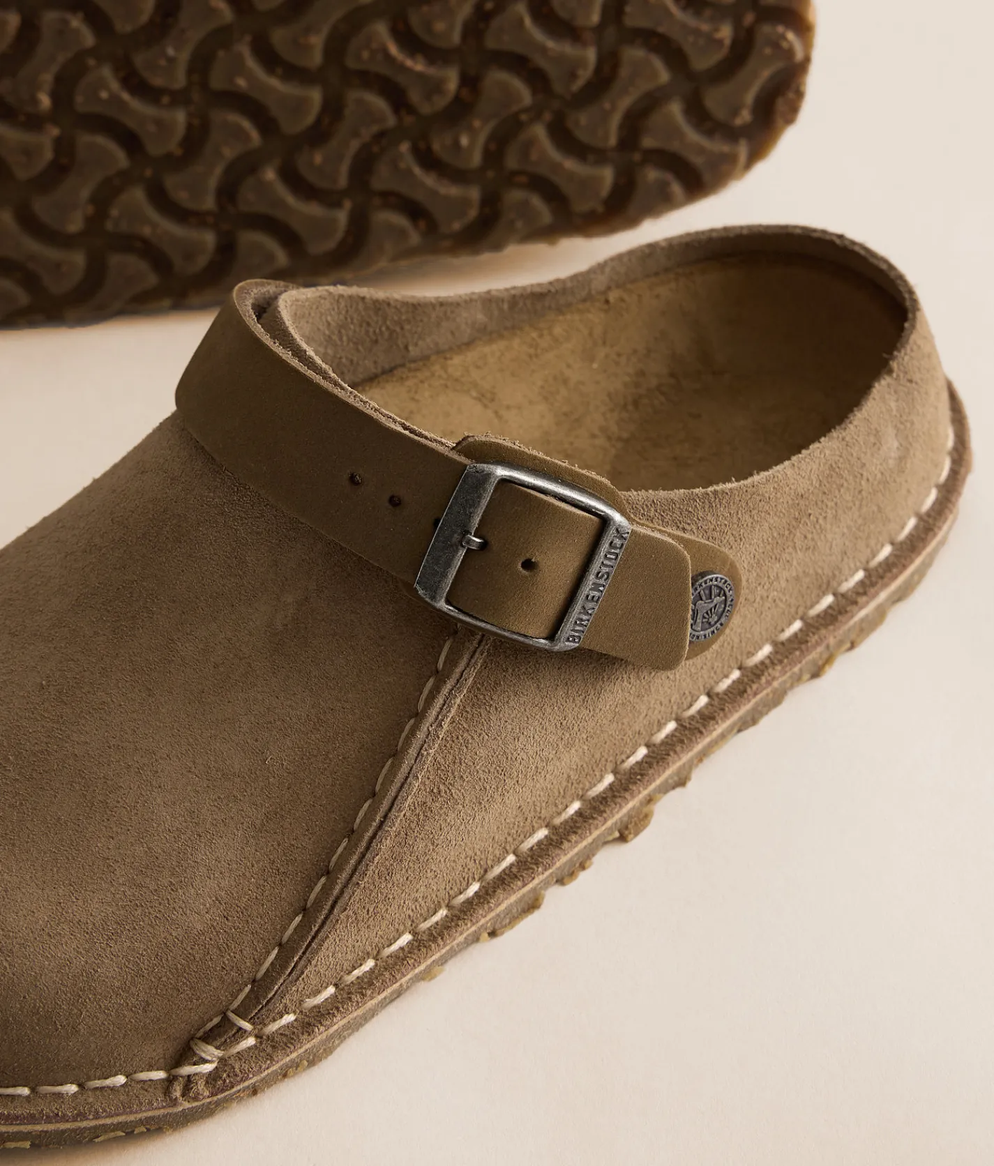 Shoes | Birkenstock® Lutry 365 Suede Clog Gray Taupe