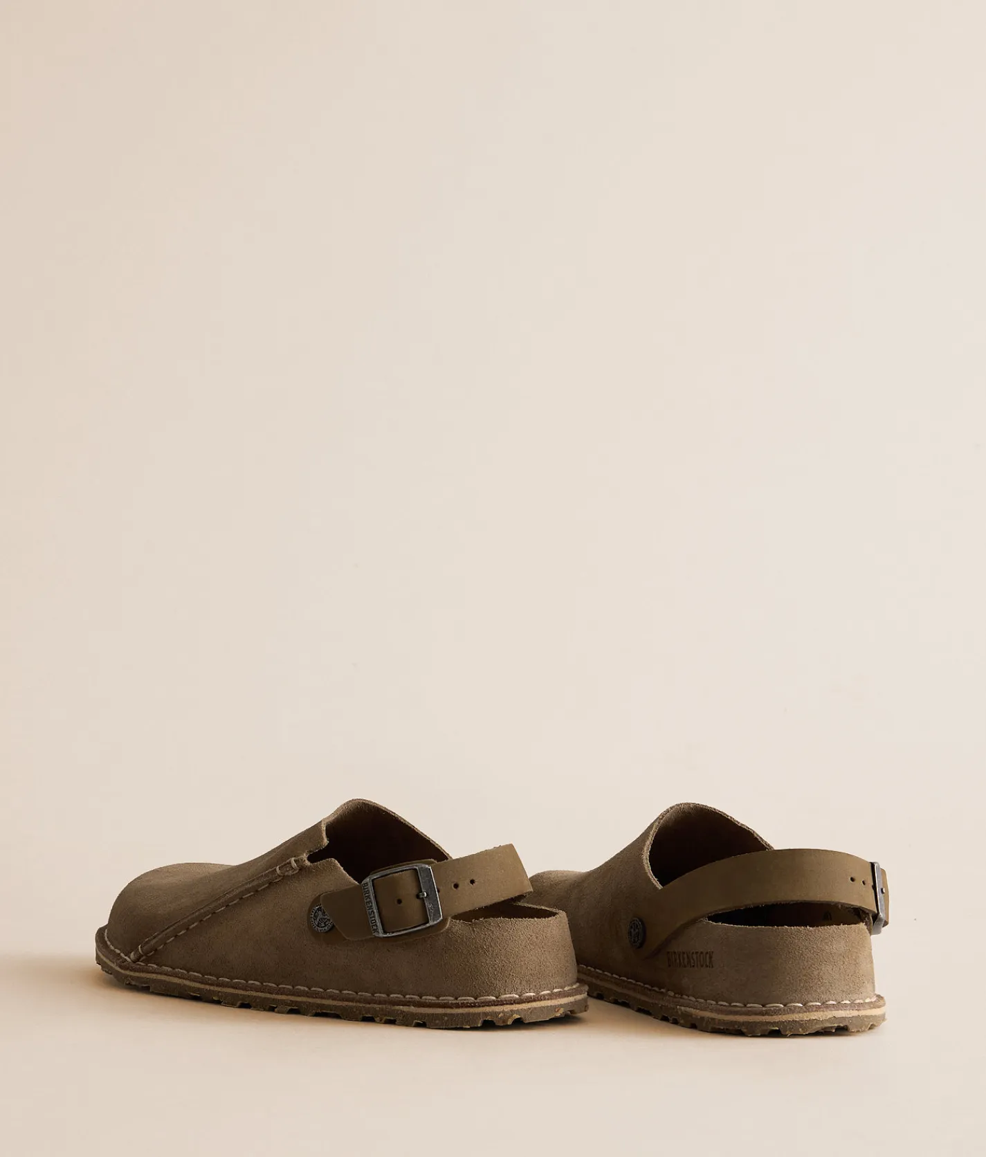 Shoes | Birkenstock® Lutry 365 Suede Clog Gray Taupe