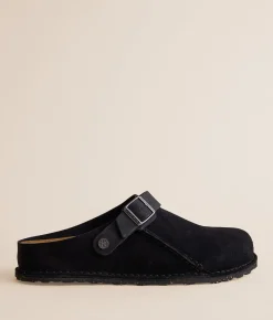 Activewear|Shoes | Birkenstock® Lutry Suede Clog Black