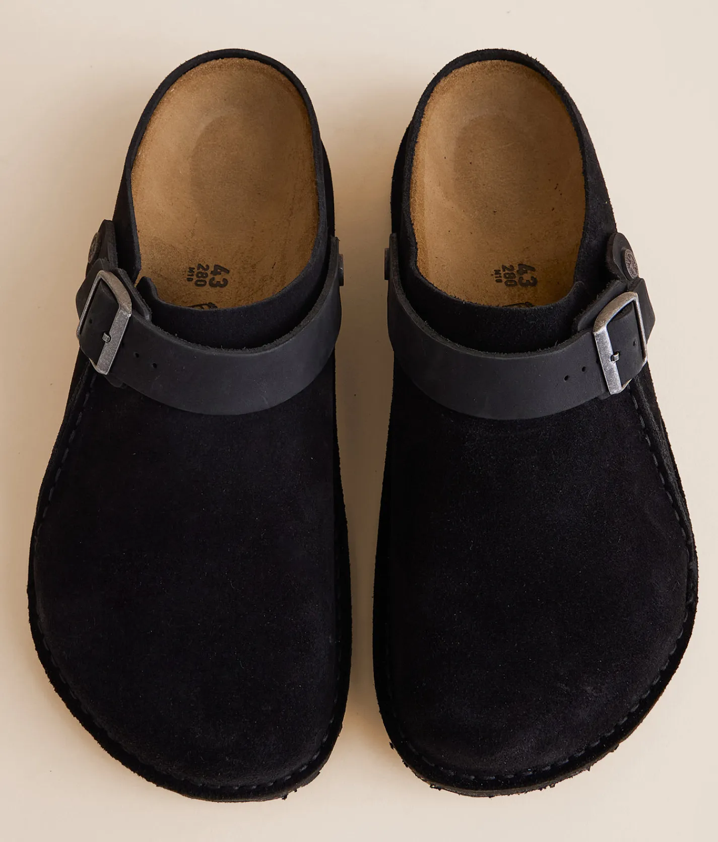 Activewear|Shoes | Birkenstock® Lutry Suede Clog Black