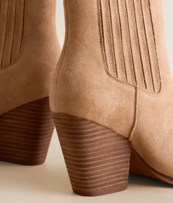 Oasis Society Lydia Western Ankle Boot Almond Outlet