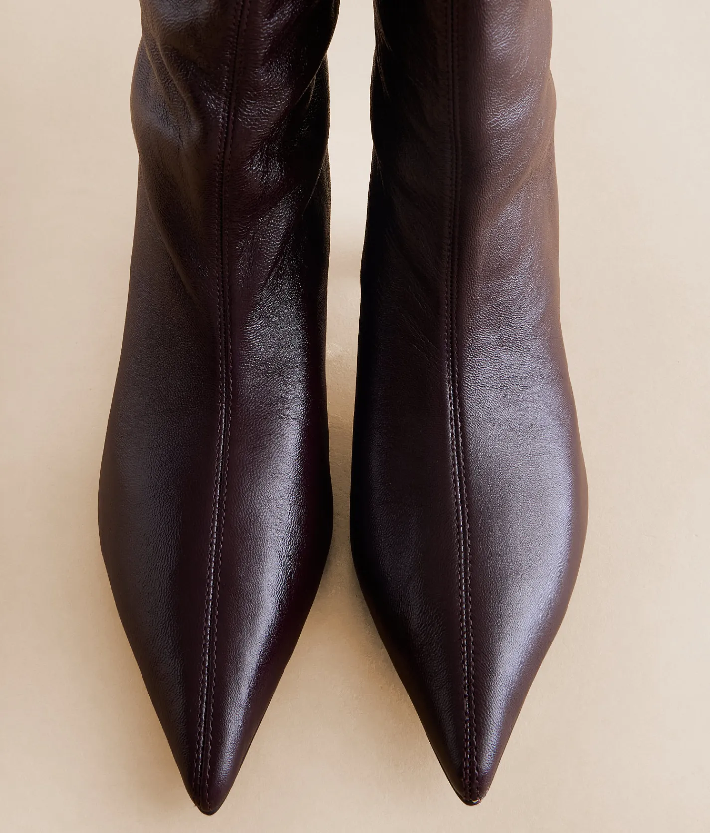 Shoes | Steve Madden Lytton Leather Boot Burgundy PT