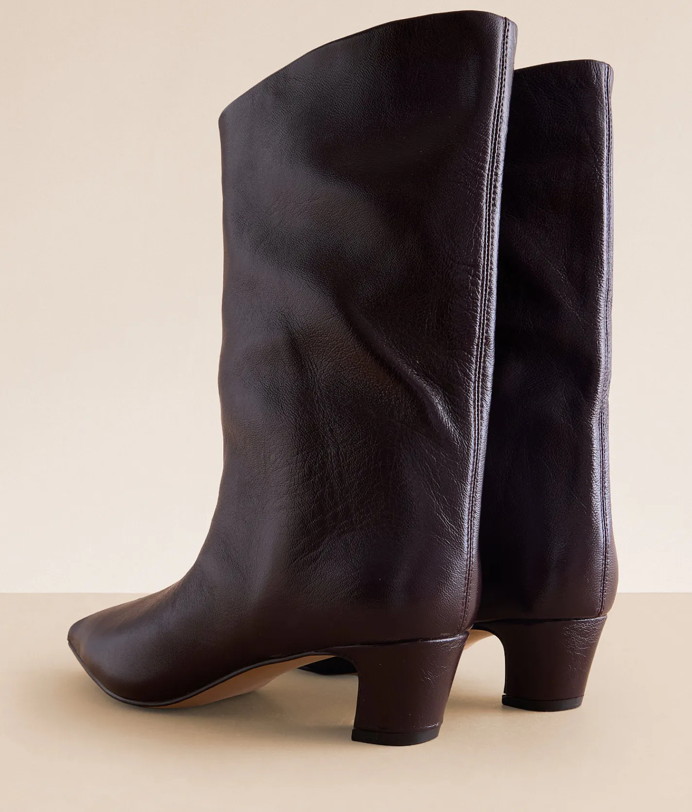 Shoes | Steve Madden Lytton Leather Boot Burgundy PT