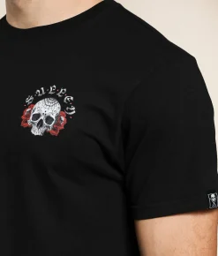 Sullen Macabre T-Shirt Jet Black New
