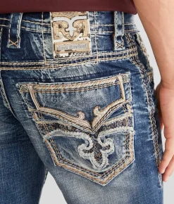 Rock Revival Jeans|Bottoms | Rock Revival Macklin Slim Straight Stretch Jean Macklin SJ202