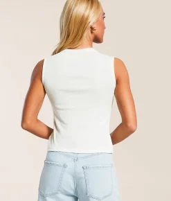 Ripple Junction® Mack® Truck Pinnacle Tank Top Coconut Milk New