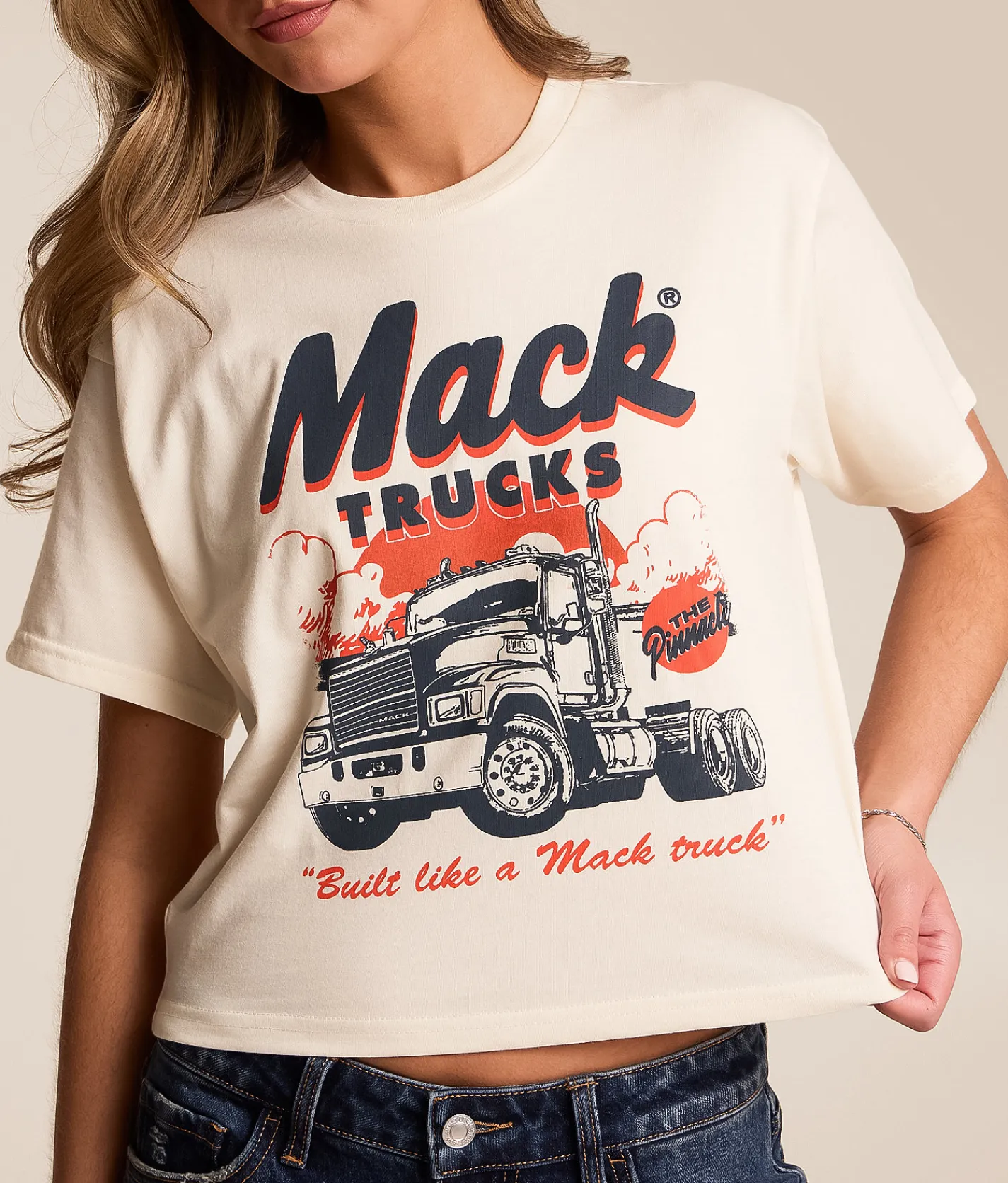 Tops | Ripple Junction® Mack Trucks T-Shirt Coconut Milk