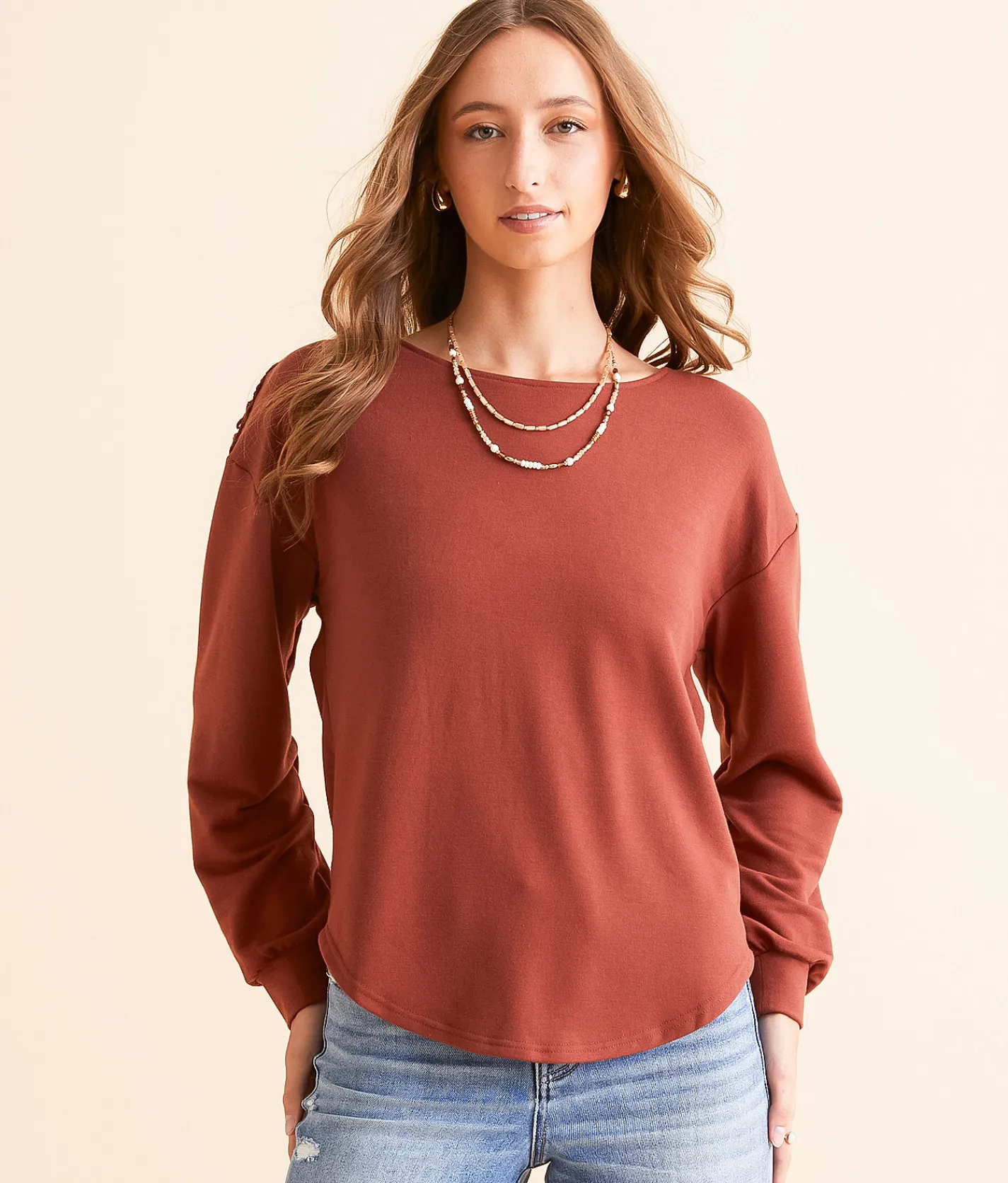 Tops | Daytrip Macrame Top Henna