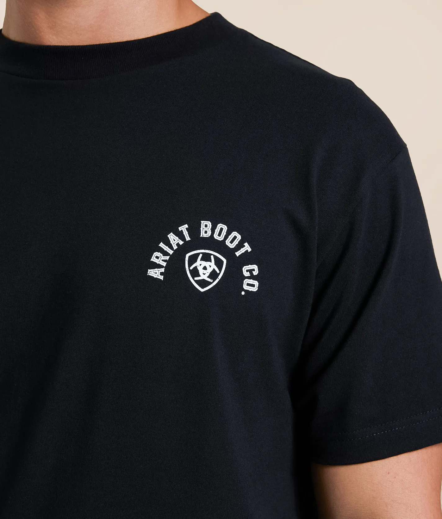Tops|Graphic T-Shirts | Ariat Made For Cowboys T-Shirt Silver Birch