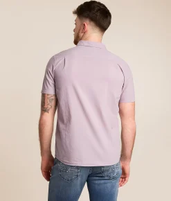 Roark Made To Fade Shirt Washed Dusty Lilac Discount