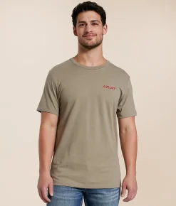 Ariat Made Tough Bronc T-Shirt Fallen Rock