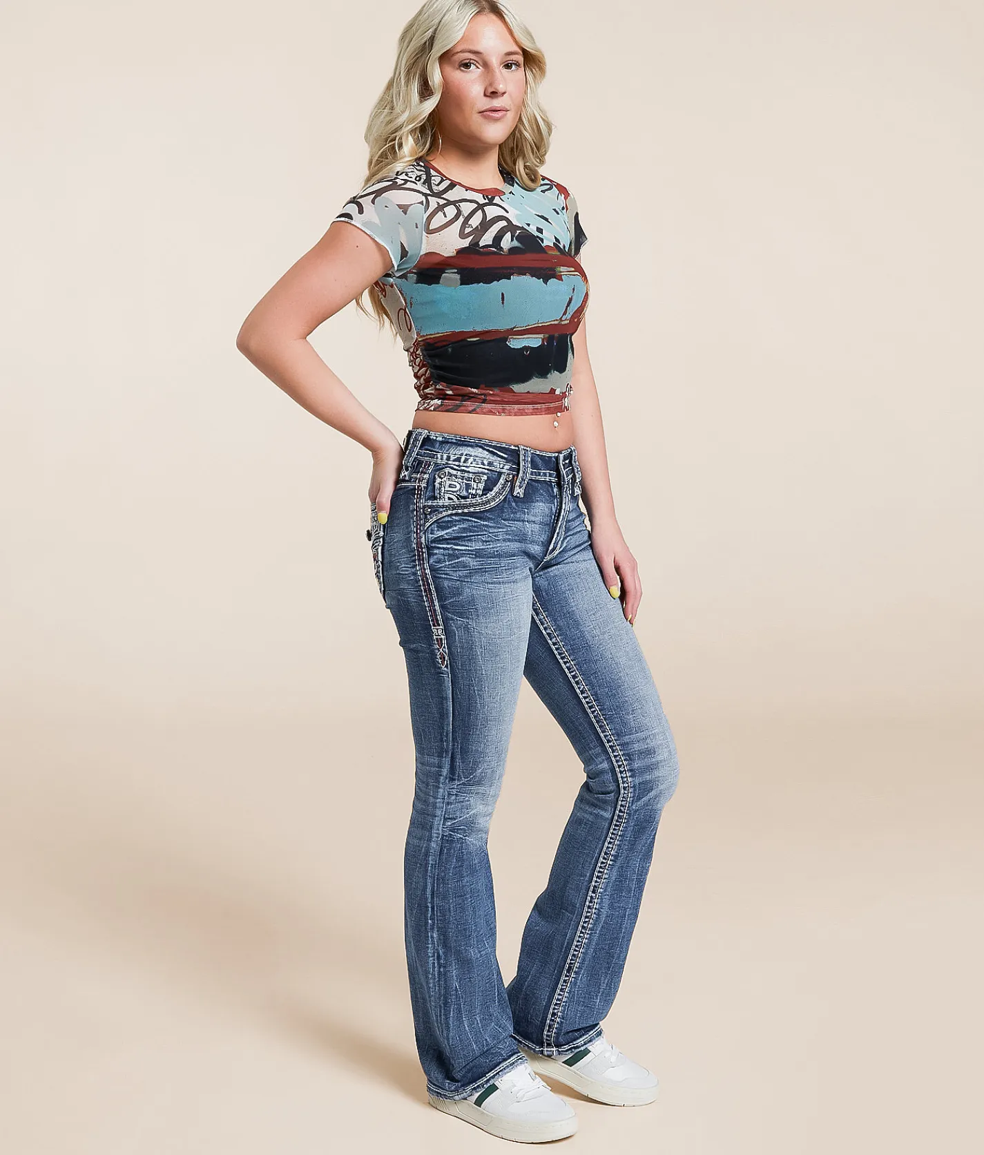 Jeans|Bottoms | Rock Revival Madilyn Universal Boot Stretch Jean Madilyn NB203