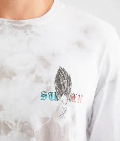 Graphic T-Shirts | Sullen Madre Virgen T-Shirt White Lt Grey Crystal Was