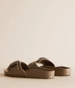 Birkenstock® Madrid Big Buckle Sandal Gray Taupe Sale