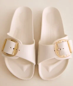 Shoes | Birkenstock® Madrid Big Buckle Sandal Eggshell